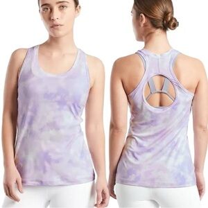 Athleta Nitro Tank Top size S in Purple Tie-Dye
